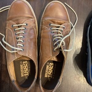Wolverine 1883 full grain leather shoes